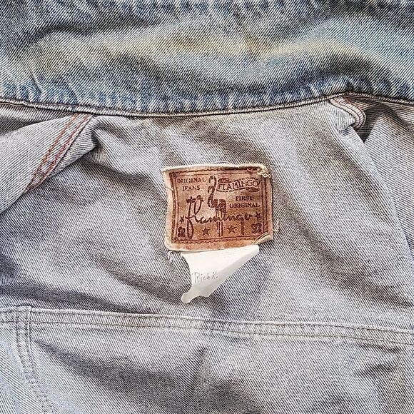 🦩 Flamingo Denim Jacket - Picture 4 of 4
